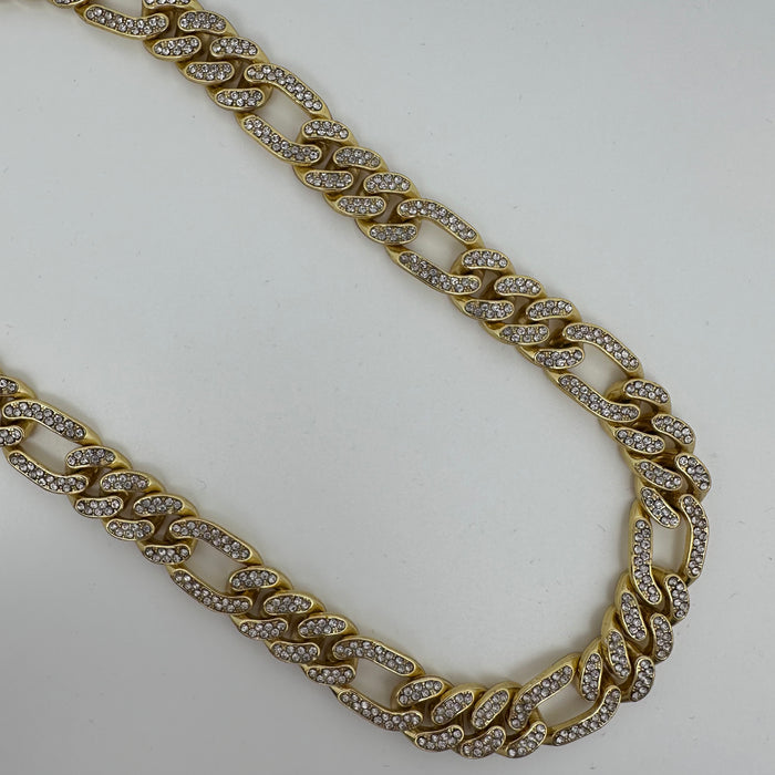 Cuban Gold Necklace in Stainless Steel