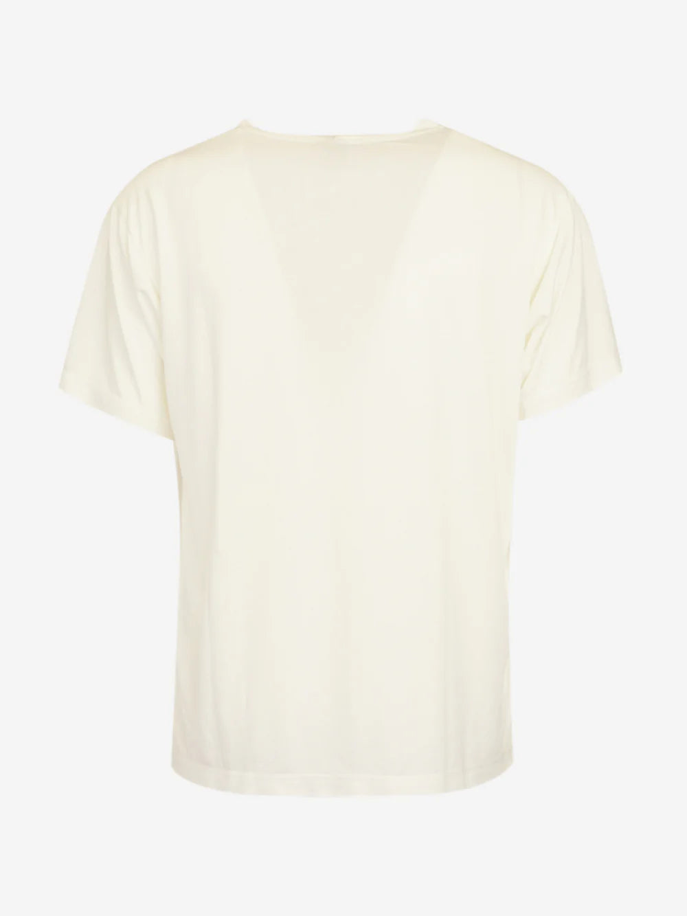 Marsem Boxy Tshirt in White Viscose 