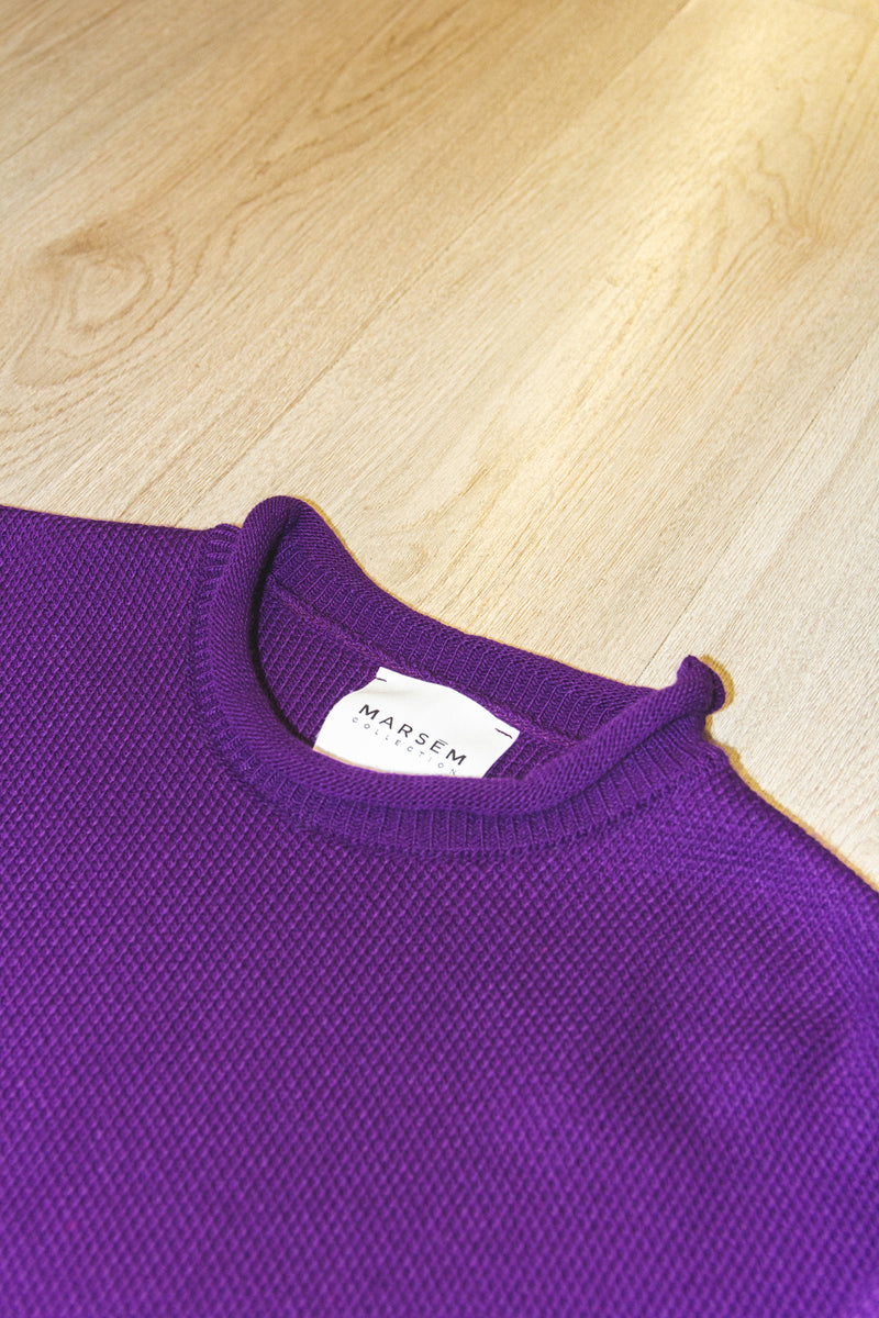Marsem Over Sweater Purple