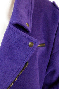 Marsem Giacca Chiodo Over Viola