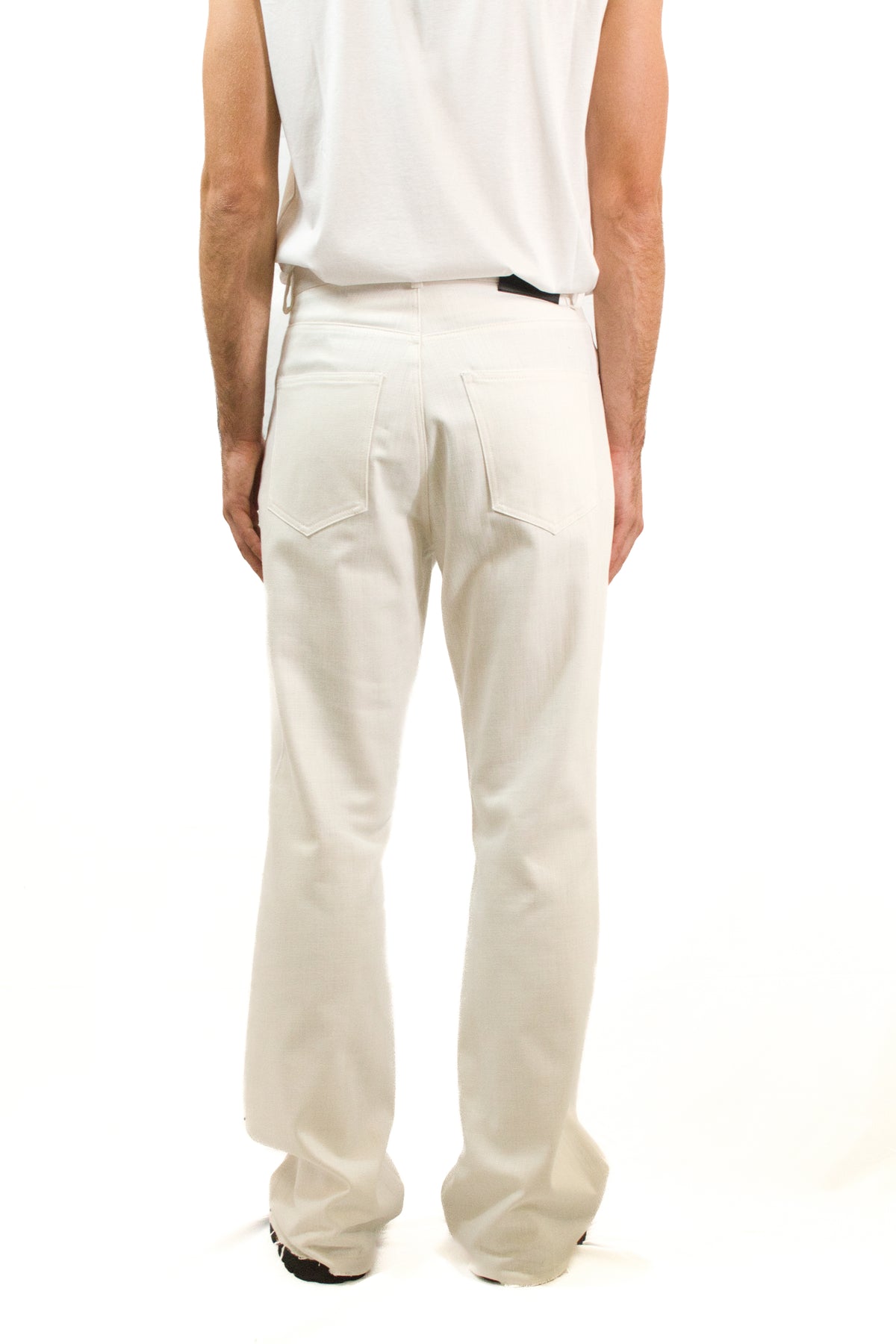 Marsem Pantalone Twill Denim Burro