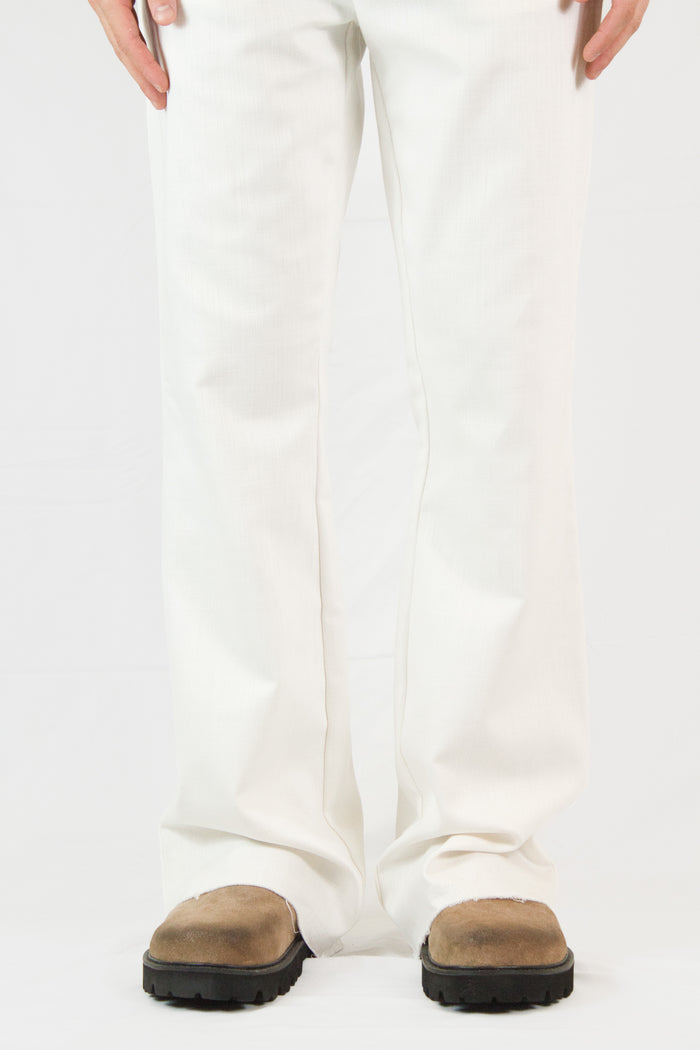 Marsem Pantalone Twill Denim Burro