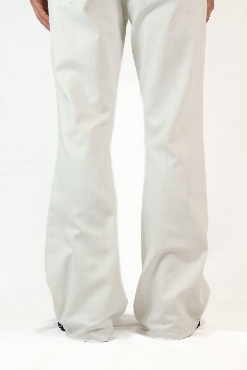 Marsem Pantalone Twill Denim Burro