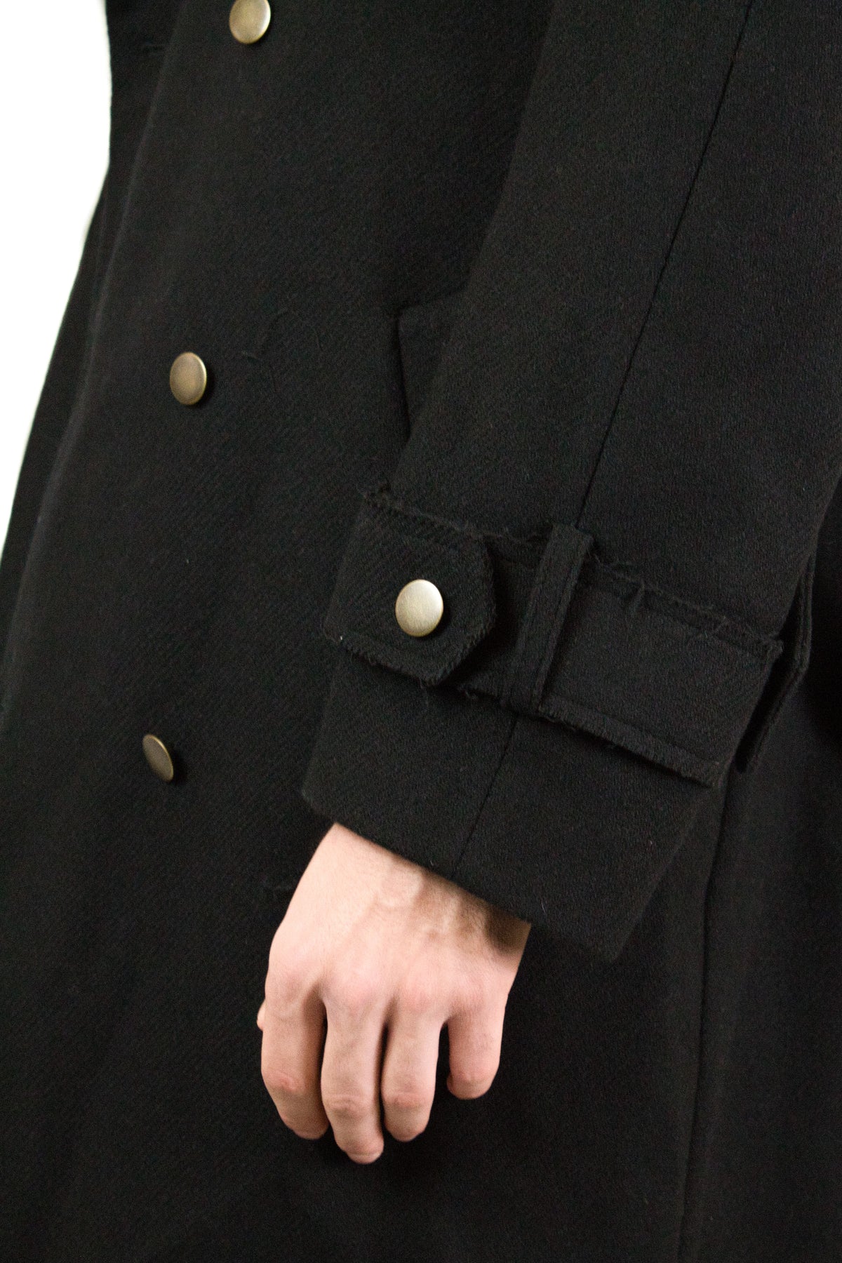 Marsem Black Trench Coat