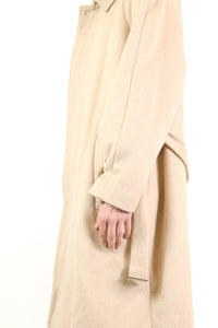 Marsem Cappotto in Panno Beige