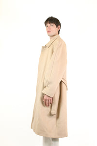 Marsem Cappotto in Panno Beige