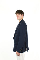 Marsem Double-breasted Linen Jacket 