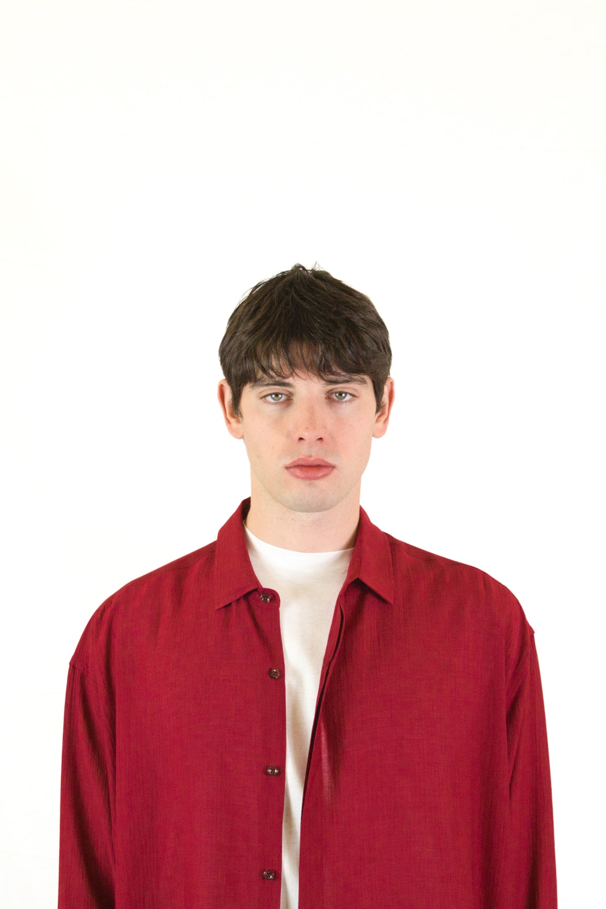 Marsem Camicia Vinaccia in viscosa