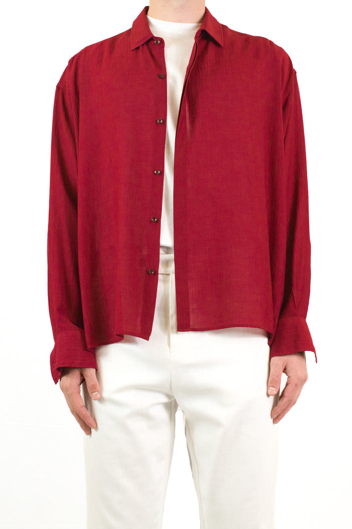 Marsem Camicia Vinaccia in viscosa