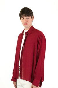 Marsem Camicia Vinaccia in viscosa