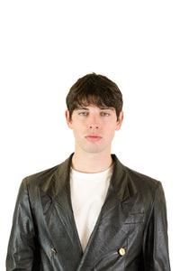 Marsem Tailoring Leather Blazer