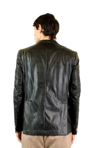 Marsem Tailoring Leather Blazer