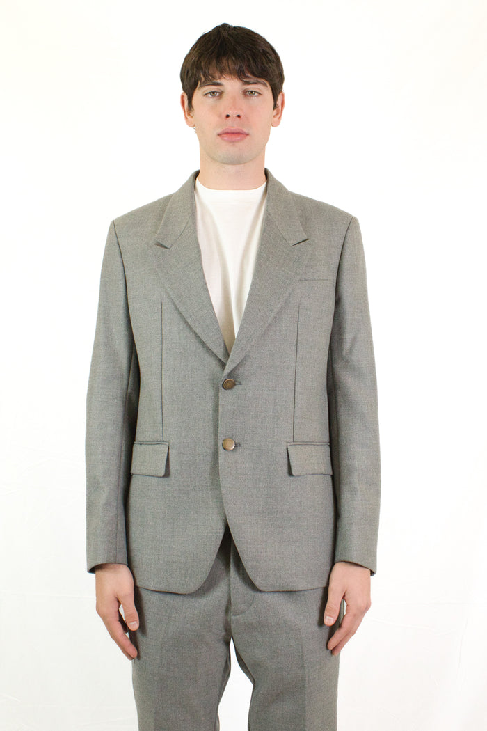 Marsem Completo Grigio In Lana Vintage