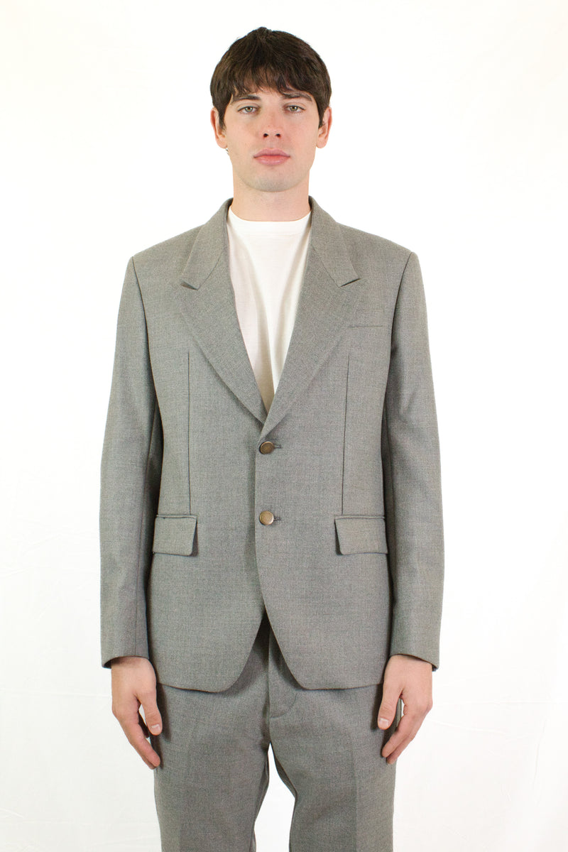 Marsem Completo Grigio In Lana Vintage