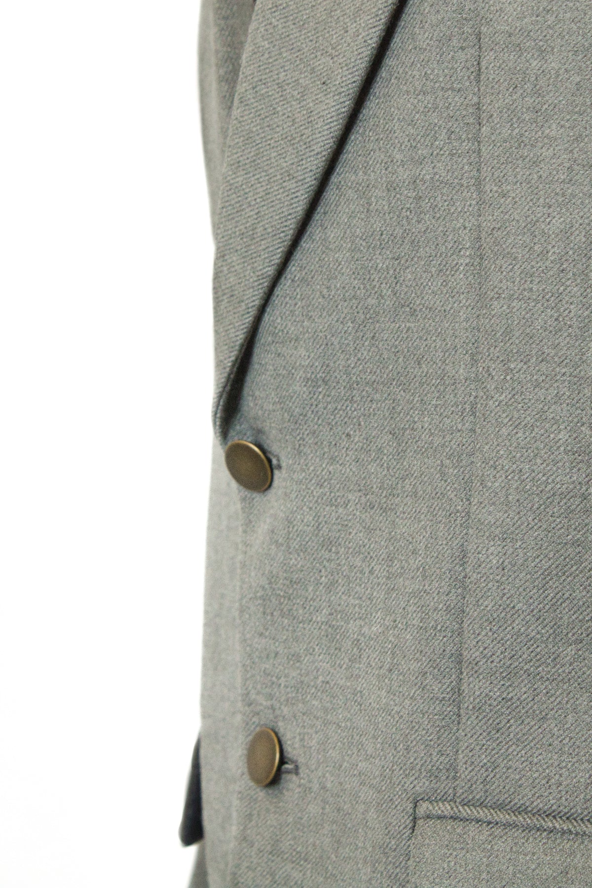 Marsem Completo Grigio In Lana Vintage