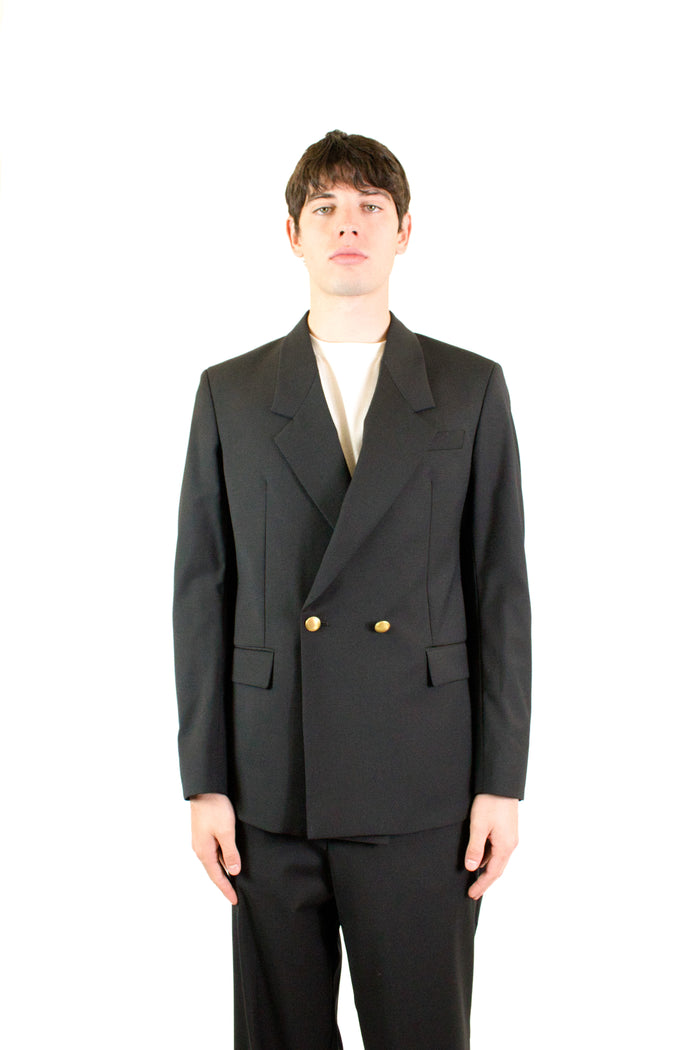 Marsem Giacca 2 Bottoni Nera