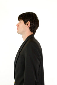 Marsem Giacca 2 Bottoni Nera