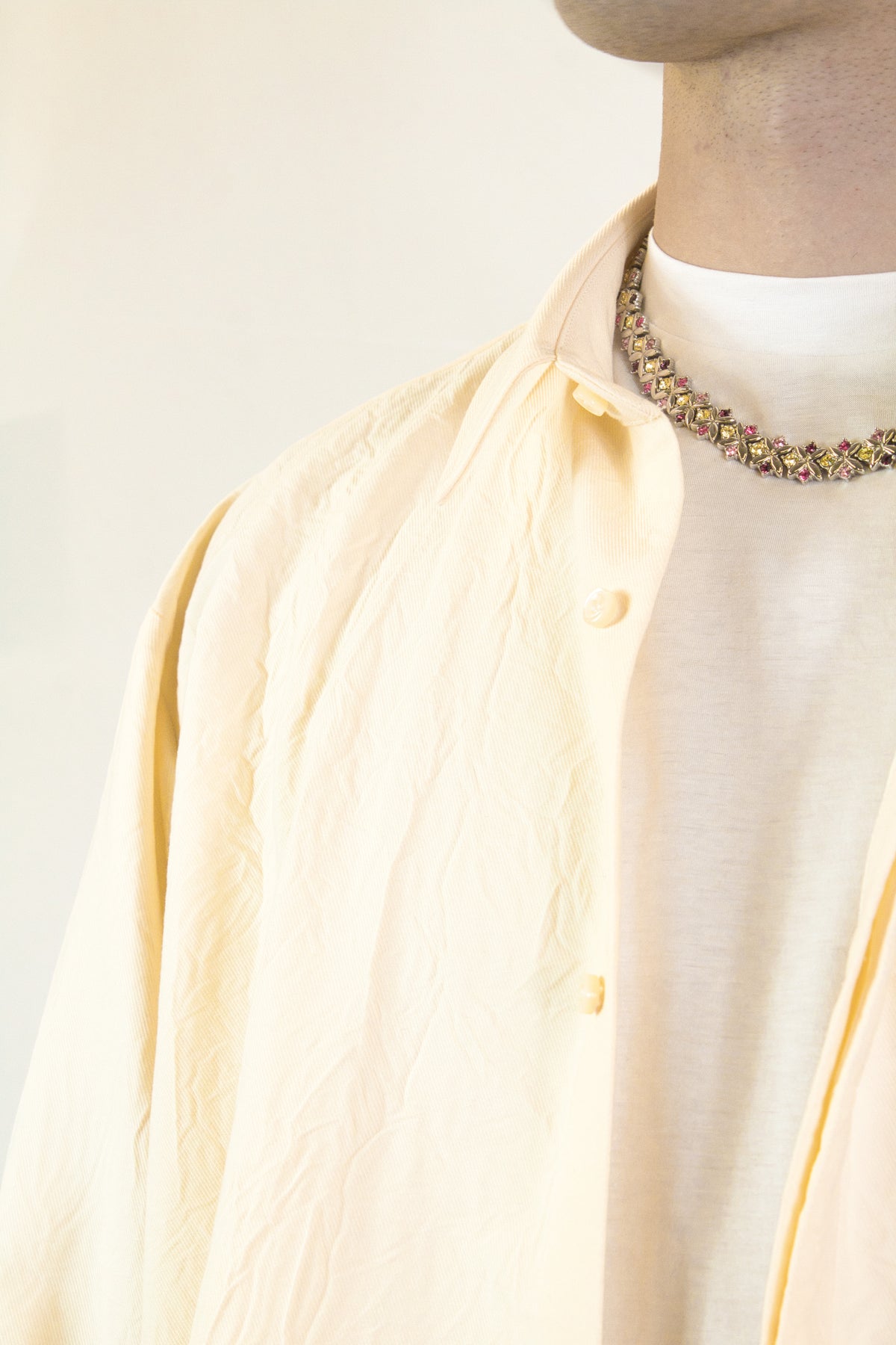 Marsem Camicia Viscosa No Stiro Burro