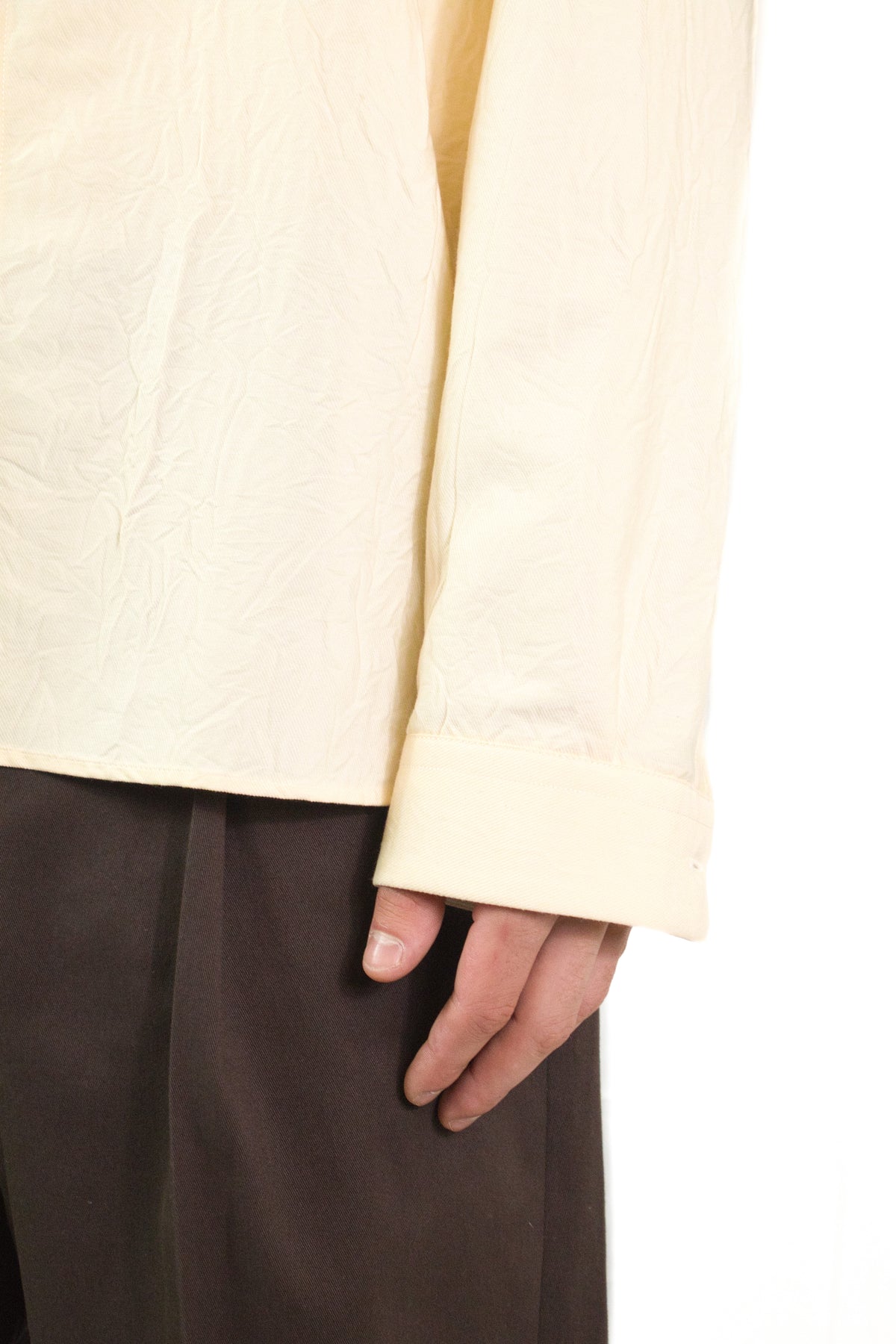 Marsem Camicia Viscosa No Stiro Burro