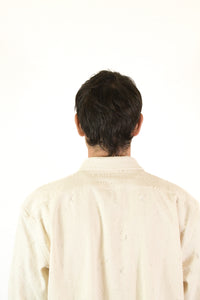 Marsem Camicia Twill Distressed Burro