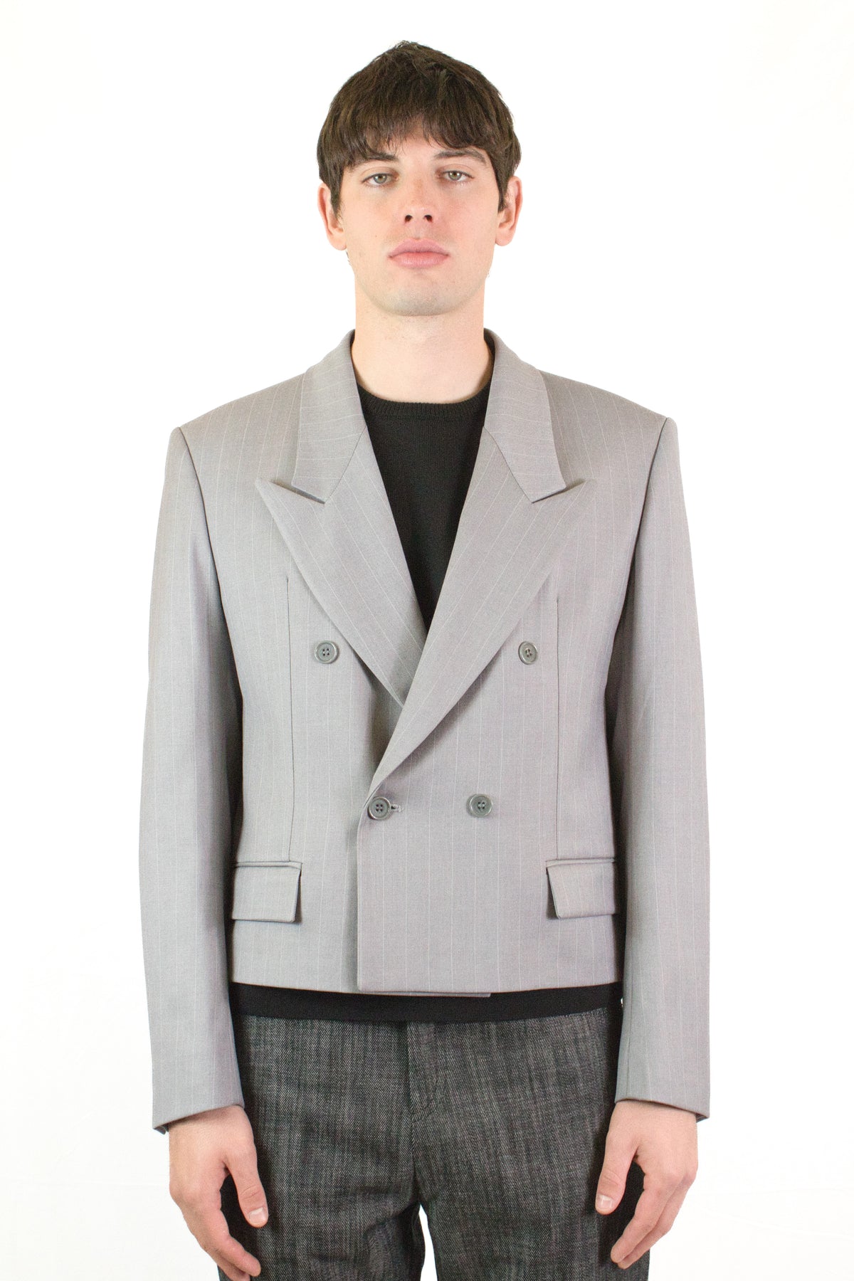 Marsem Giacca Spencer Gessata