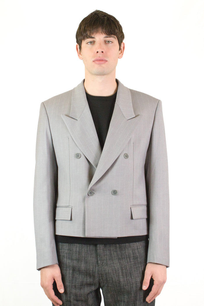 Marsem Giacca Spencer Gessata