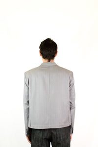 Marsem Giacca Spencer Gessata