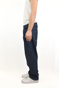Jeans Strass Raw Regular