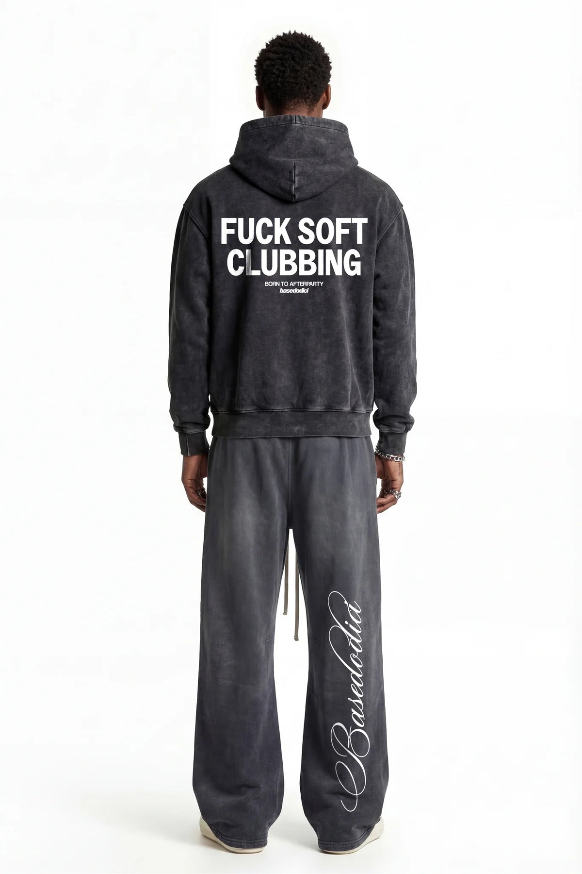 Hoodie Boxy Fit Red 