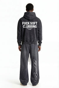 Hoodie Boxy Fit Red 