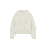 Furry Knit Sweater | Creme