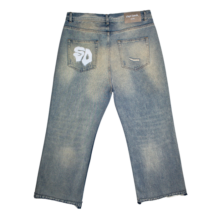 Street Dealer Straight Baggy Jeans