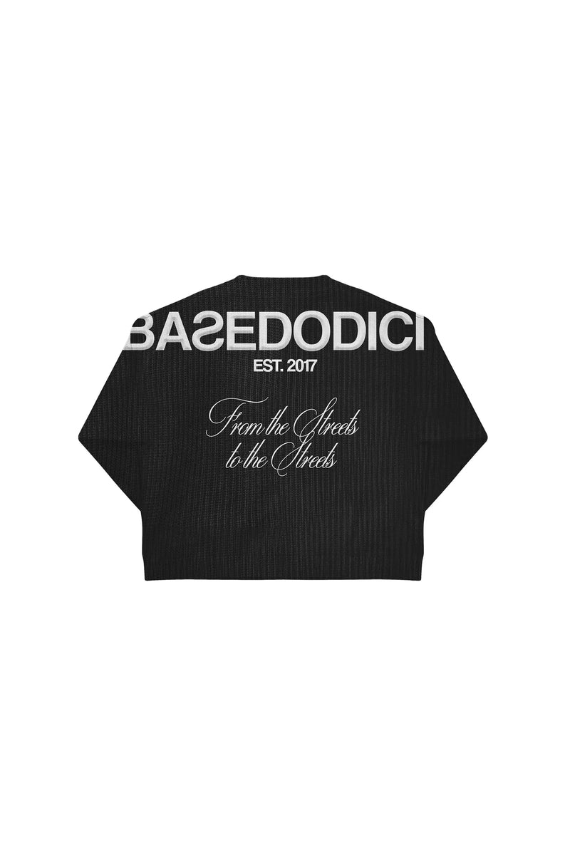 Basedodici Sweater Streets Black