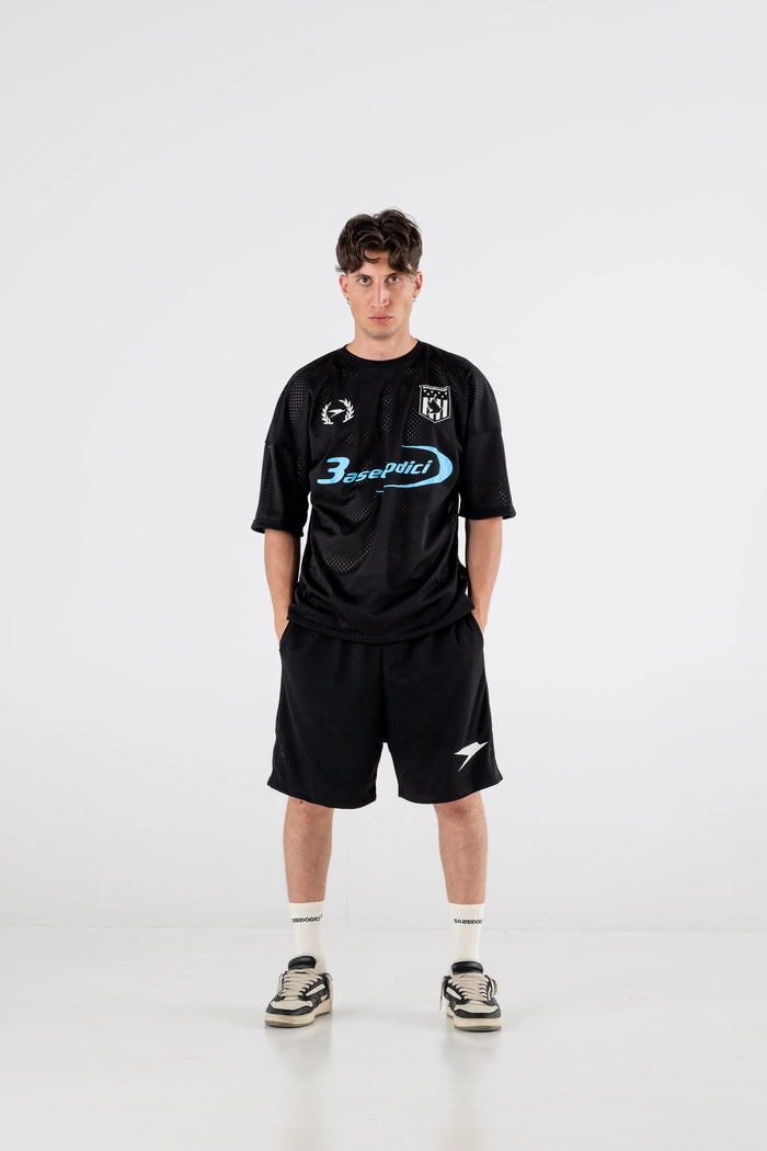 Basedodici T-Shirt Over “FORSUMMER” Soccer Black