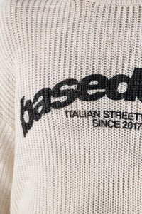 Basedodici Sweater Streets White