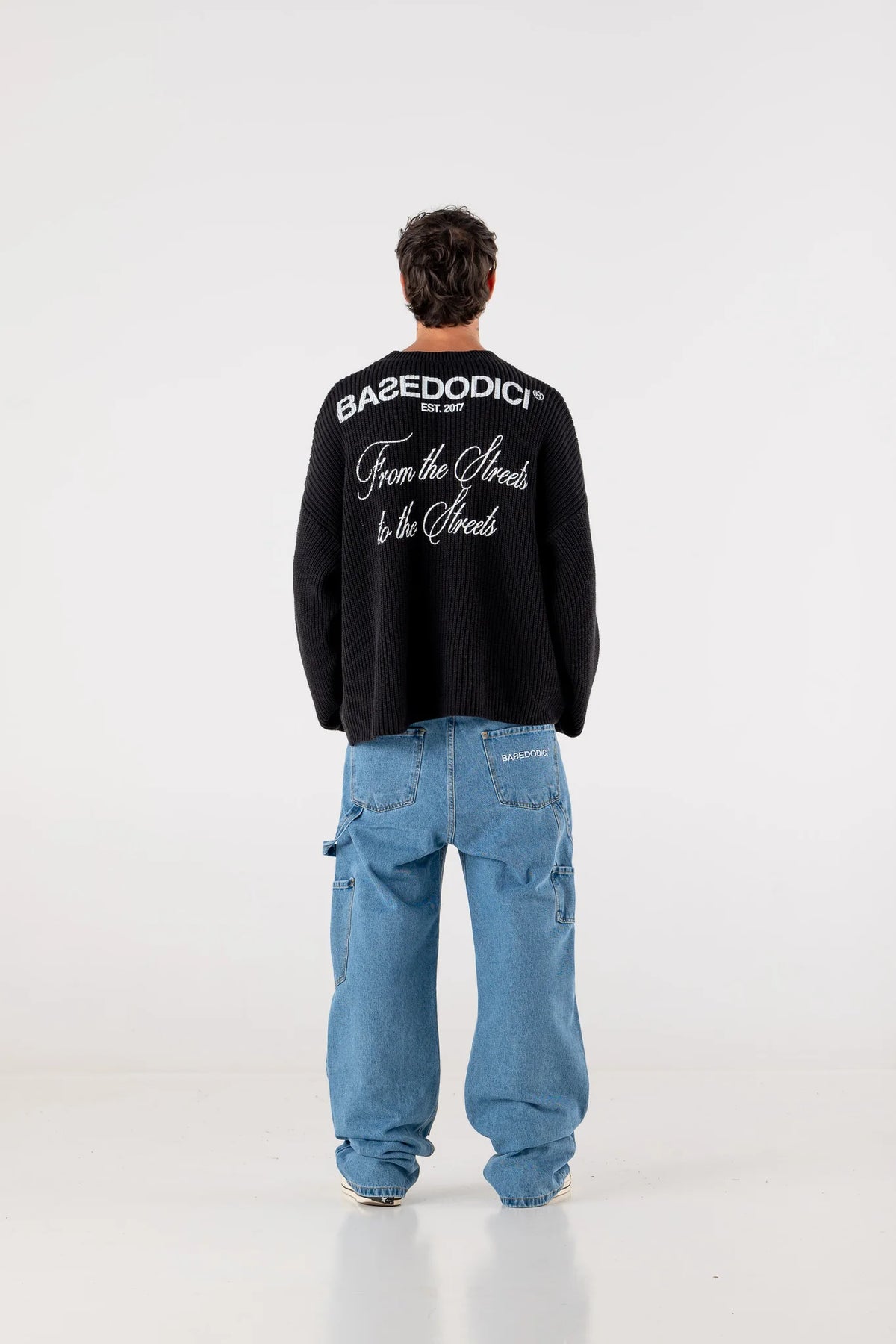 Basedodici Sweater Streets Black