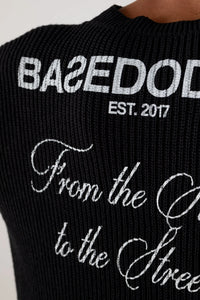 Basedodici Sweater Streets Black