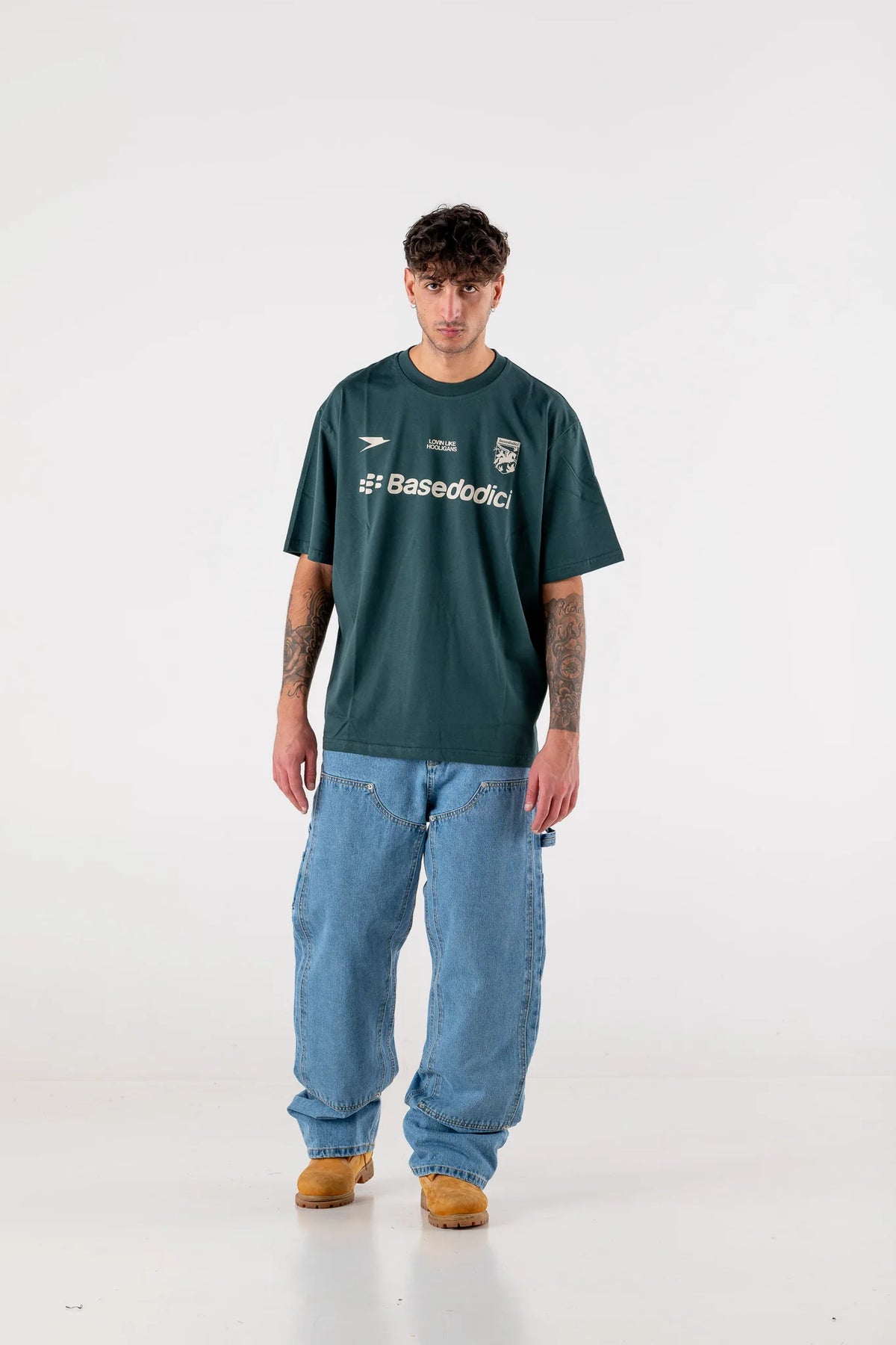 Basedodici T-Shirt Club Green