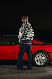 Basedodici Longsleeve Camo Grey Double Layer