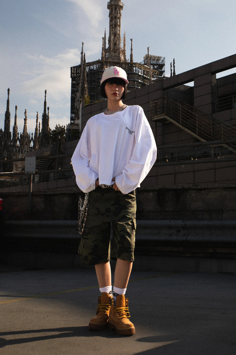 Basedodici Longsleeve B12 White