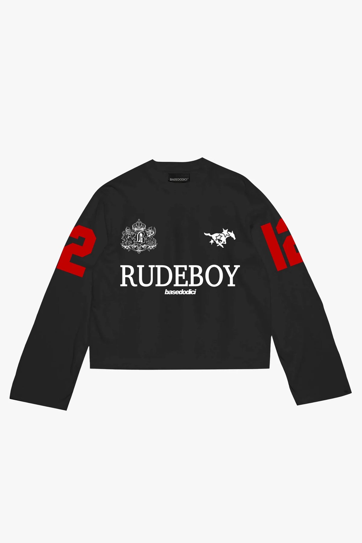 Basedodici Longsleeve Rude Boy Black