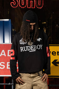 Basedodici Longsleeve Rude Boy Black