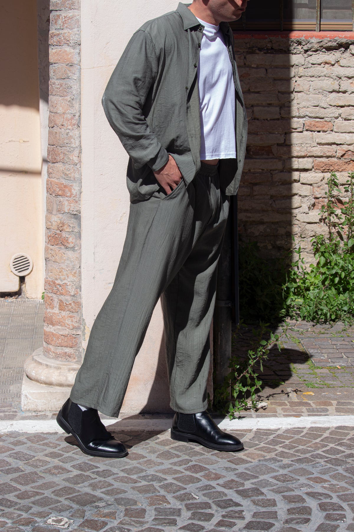 Marsem Lino Pant Military Green