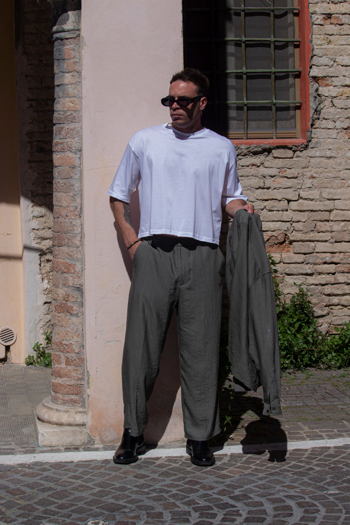 Marsem Tshirt Boxy Modal White