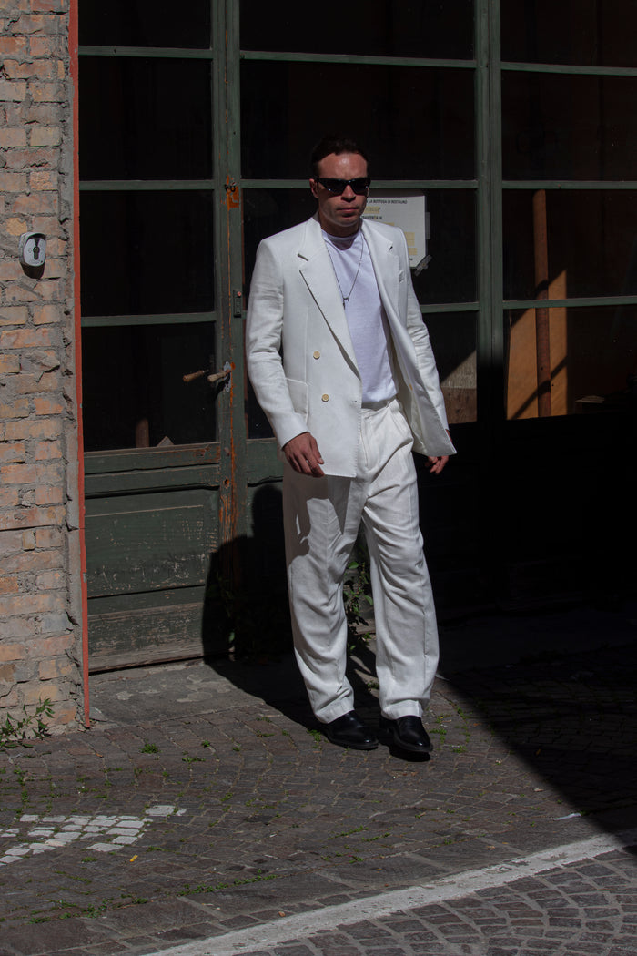 Marsem Abito Sartoriale Doppio Petto Burro