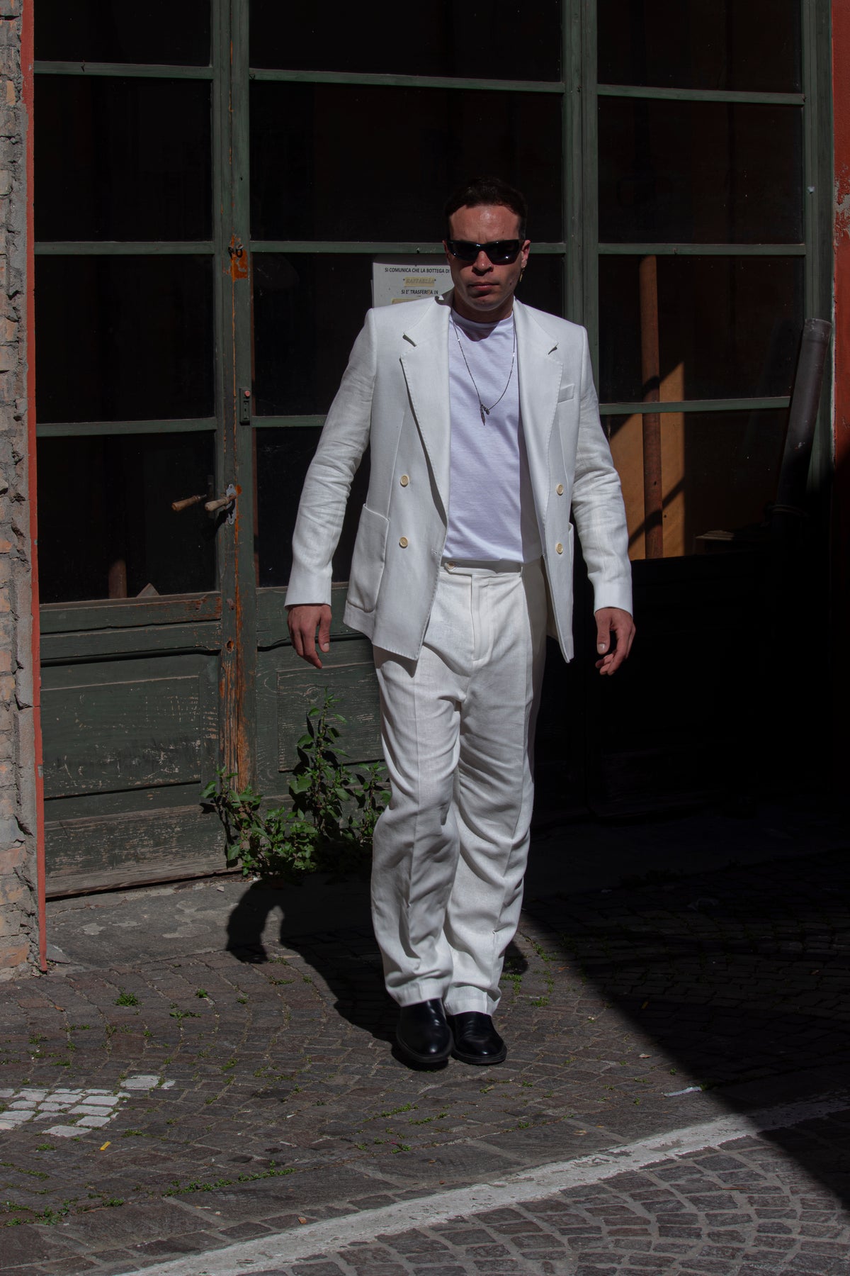 Marsem Abito Sartoriale Doppio Petto Burro