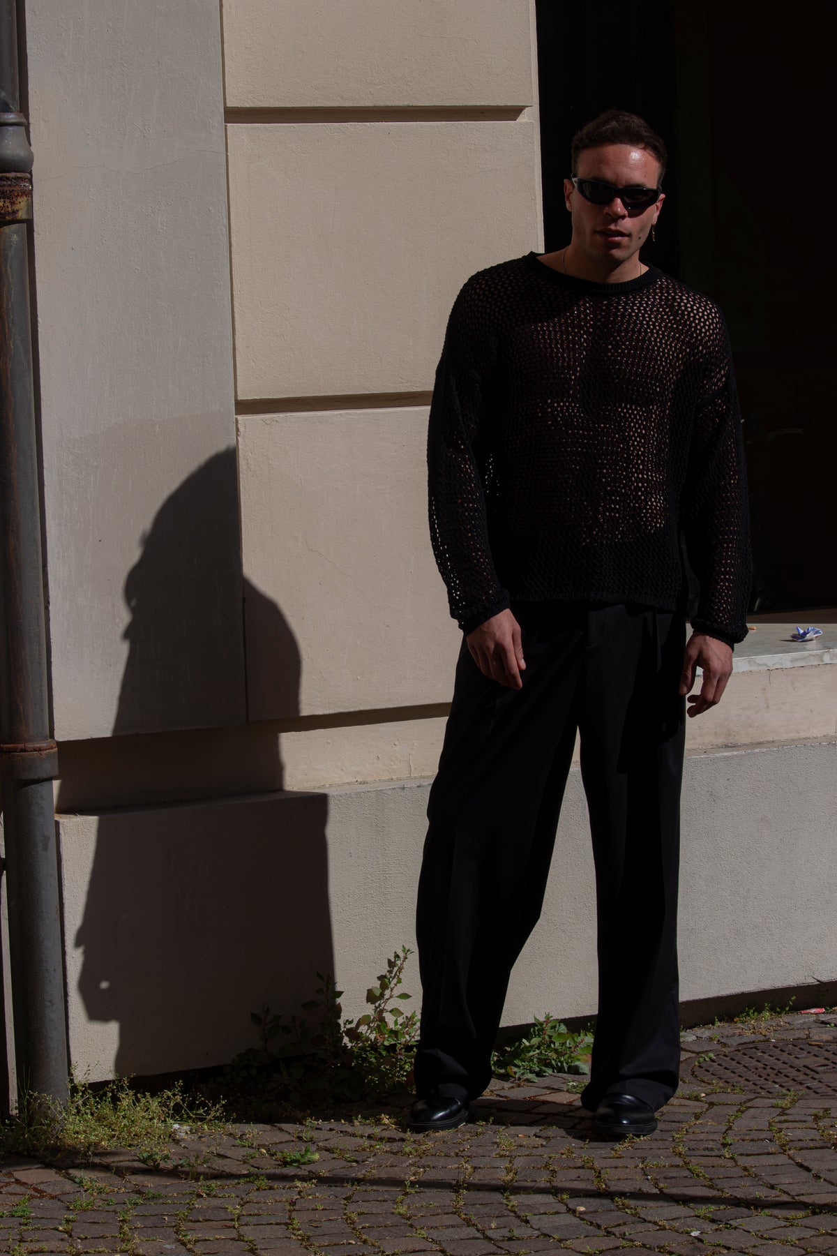 Marsem Pantalone Sartoriale Nero