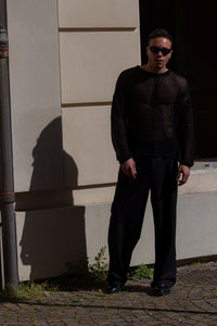 Marsem Pantalone Sartoriale Nero