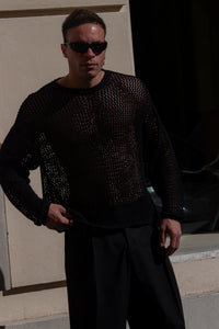 Marsem Mesh Pullover