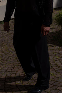 Marsem Pantalone Sartoriale Nero